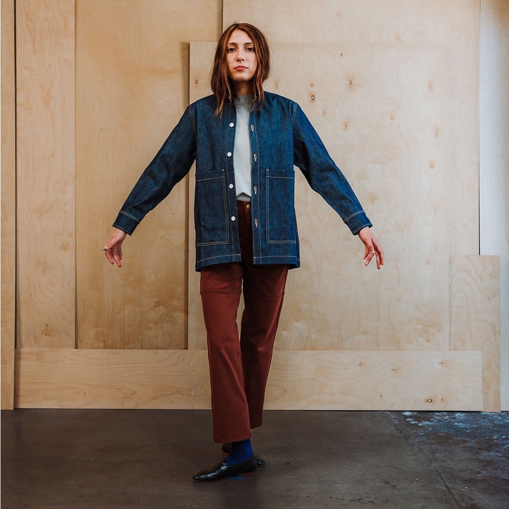 IJJI denim work jacket- medium